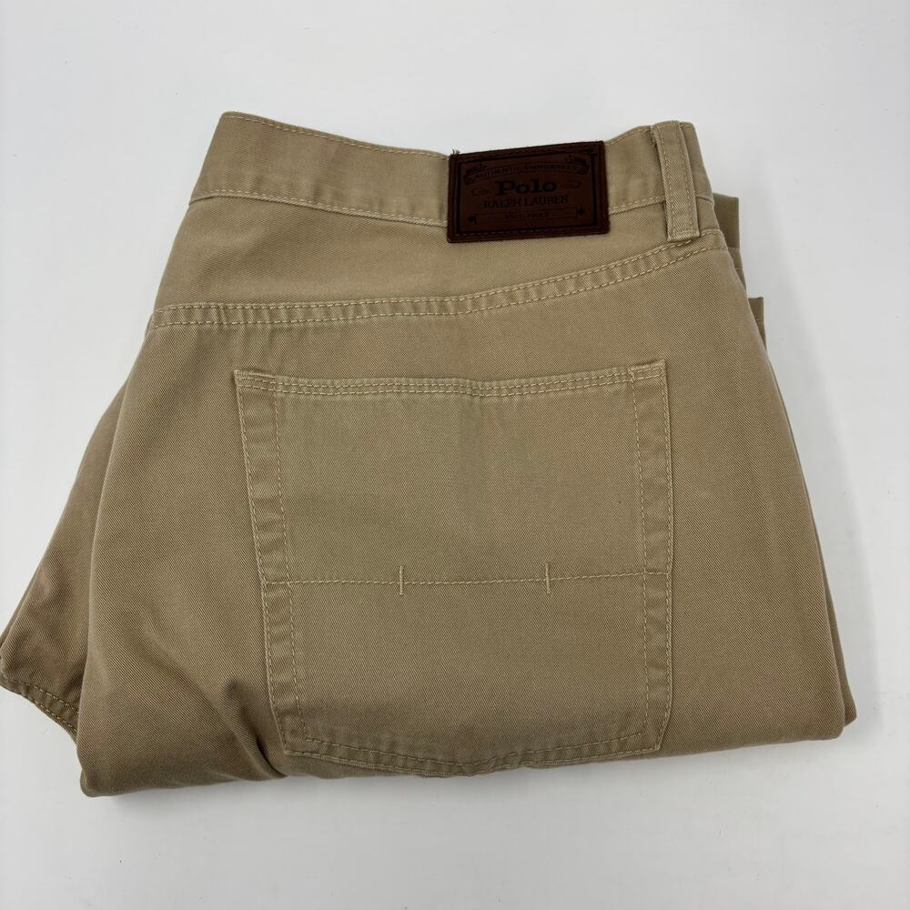 Polo Ralph Lauren‎ Mens 40x31 Light Brown 5 Pocket Design Jeans
